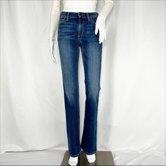 Joe’s Jeans Blue Kona Wash Honey Curvy Boot Cut Jeans Sz26 contoured waistband - Picture 2 of 14